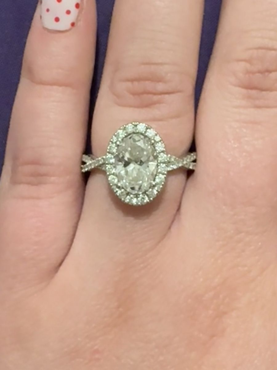 Laboratory Grown Engagement Ring