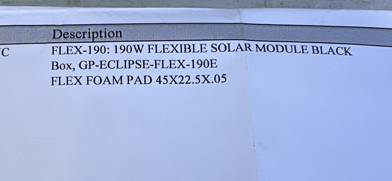 Solar Panel for sale $150.00