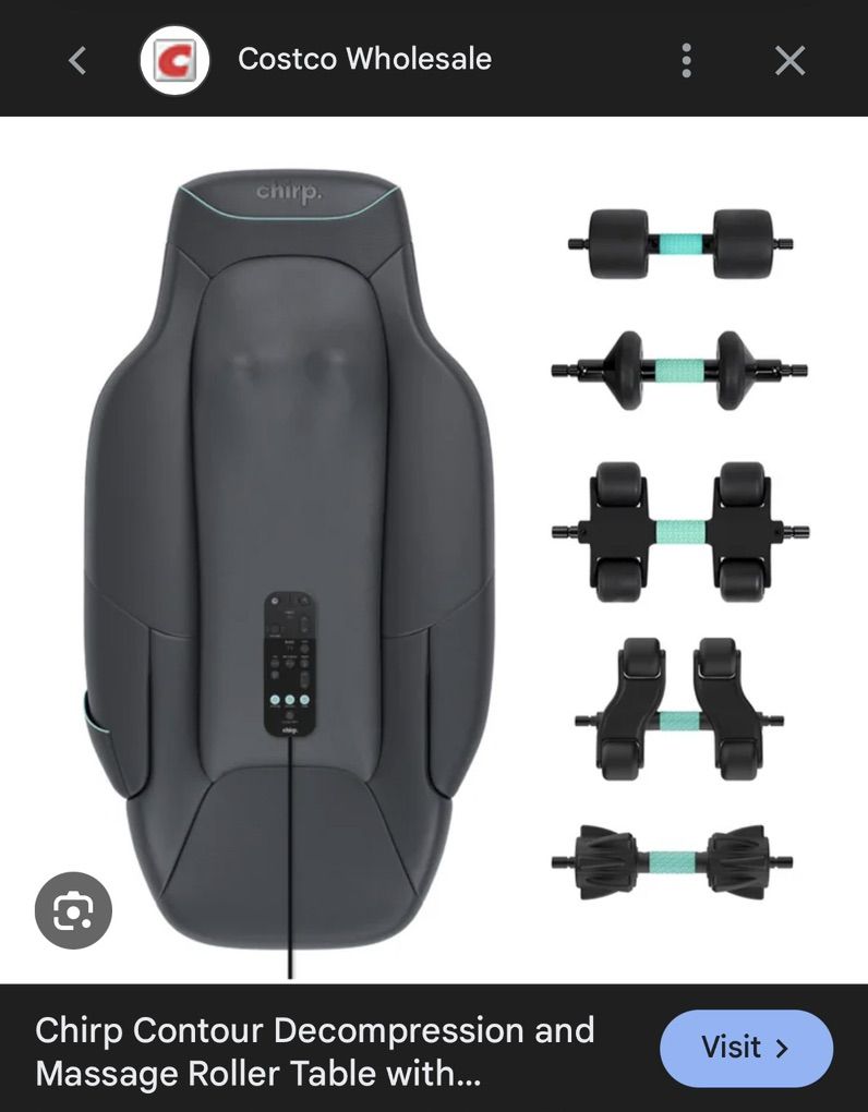 Chirp Decompression And Massage Table-Brand New