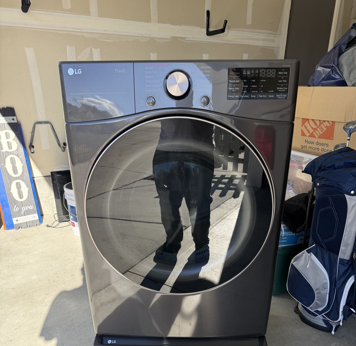 LG Gas Dryer Thin IQ