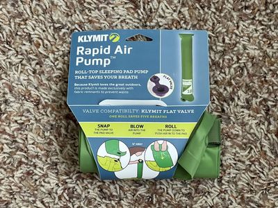 NEW: Klymit Rapid Air Pump for Air Mattresses