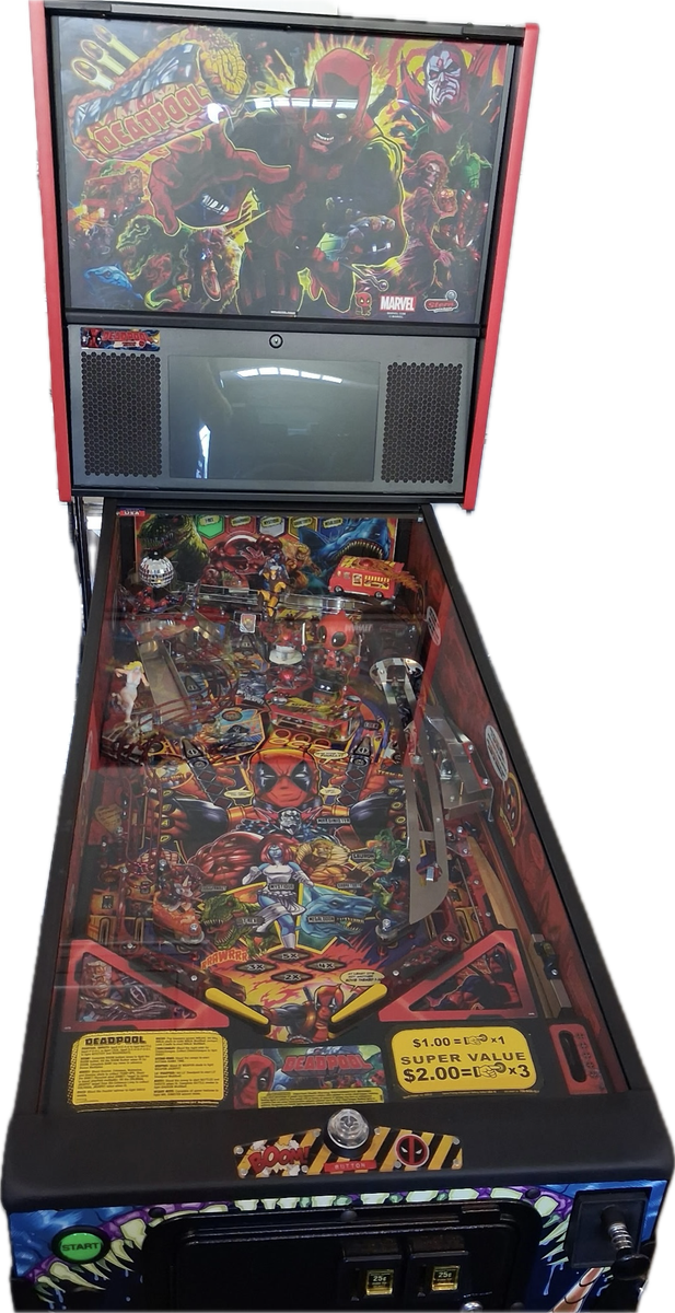 Stern Deadpool Premium Pinball Machine