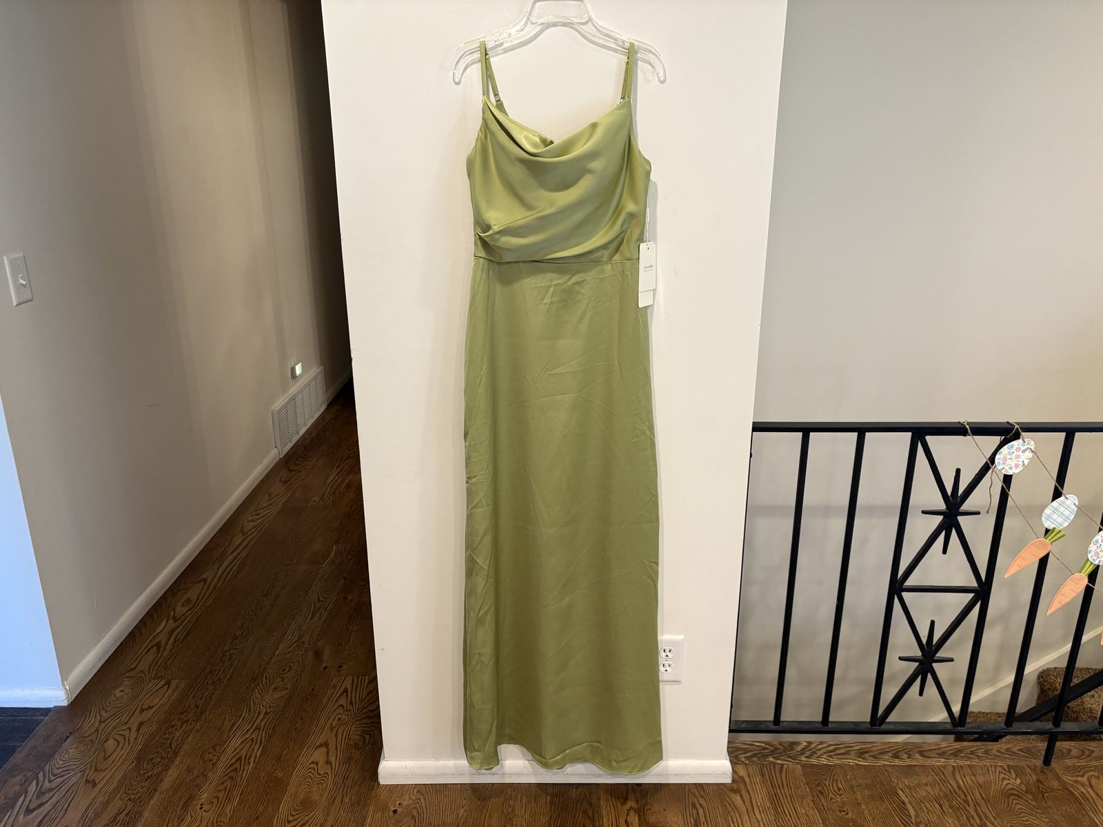NEW Avocado Green Special Occasion Dress, Size 2