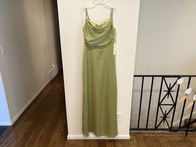 NEW Avocado Green Special Occasion Dress, Size 2