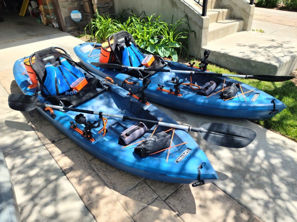 Lifetime Teton Fishing Kayaks and Accessories