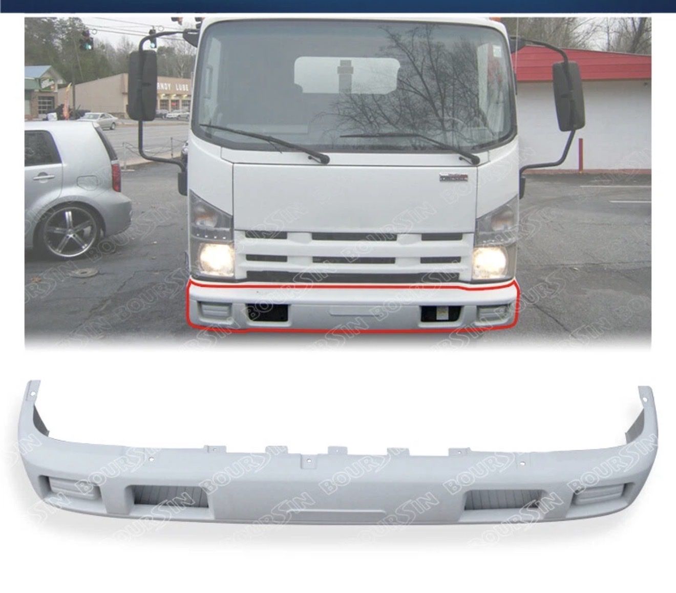 Front Bumper FOR ISUZU NPR HD NRR NQR (Fits: NPR) 2008 - 2023