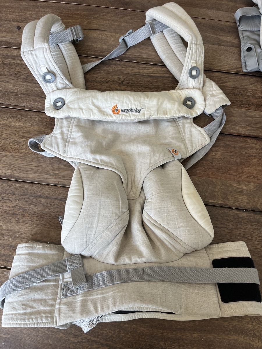 Ergobaby Omni 360 All-in-One Baby Carrier - Natural Linen / Cream