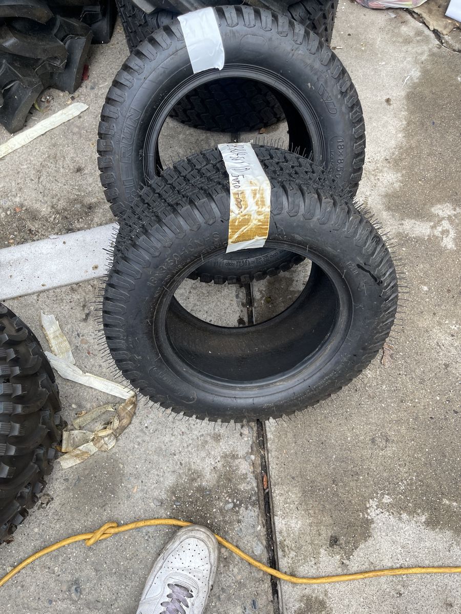 18X8.50-10 NEW PIR OF TIRES 