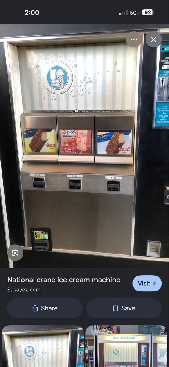 Ice Cream Vending Machine