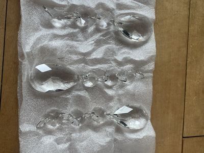 ChandelierCrystal Craft Lot-Swarovski & Acrylic