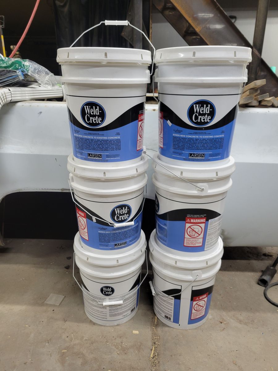 Larsen Weld-Crete bonding agent