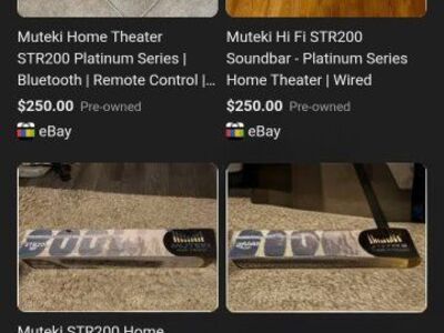 brand new muteki sound bar