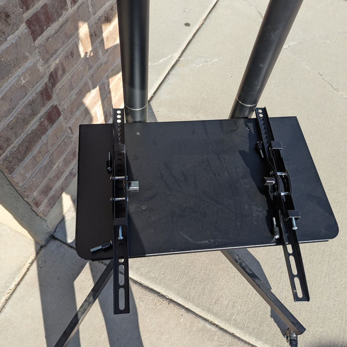 rolling stand up computer stand