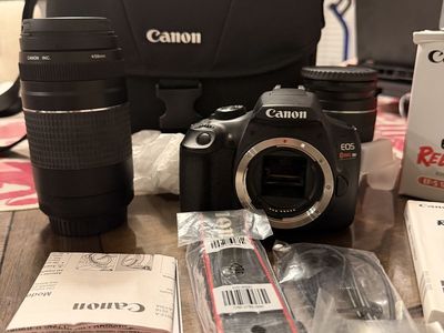 Canon Rebel EOS T6 Like New
