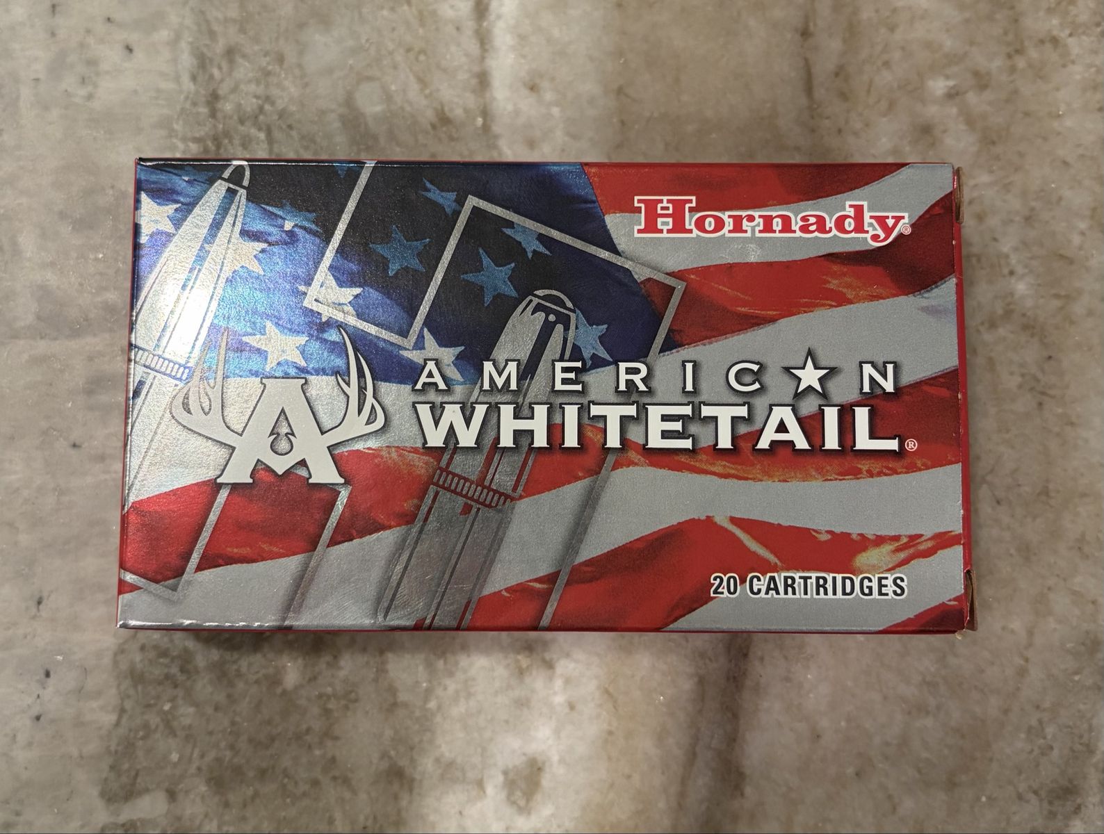 Hornady American Whitetail 7mm-08 Rem 139 gr InterLock Ammunition (20 Rounds)