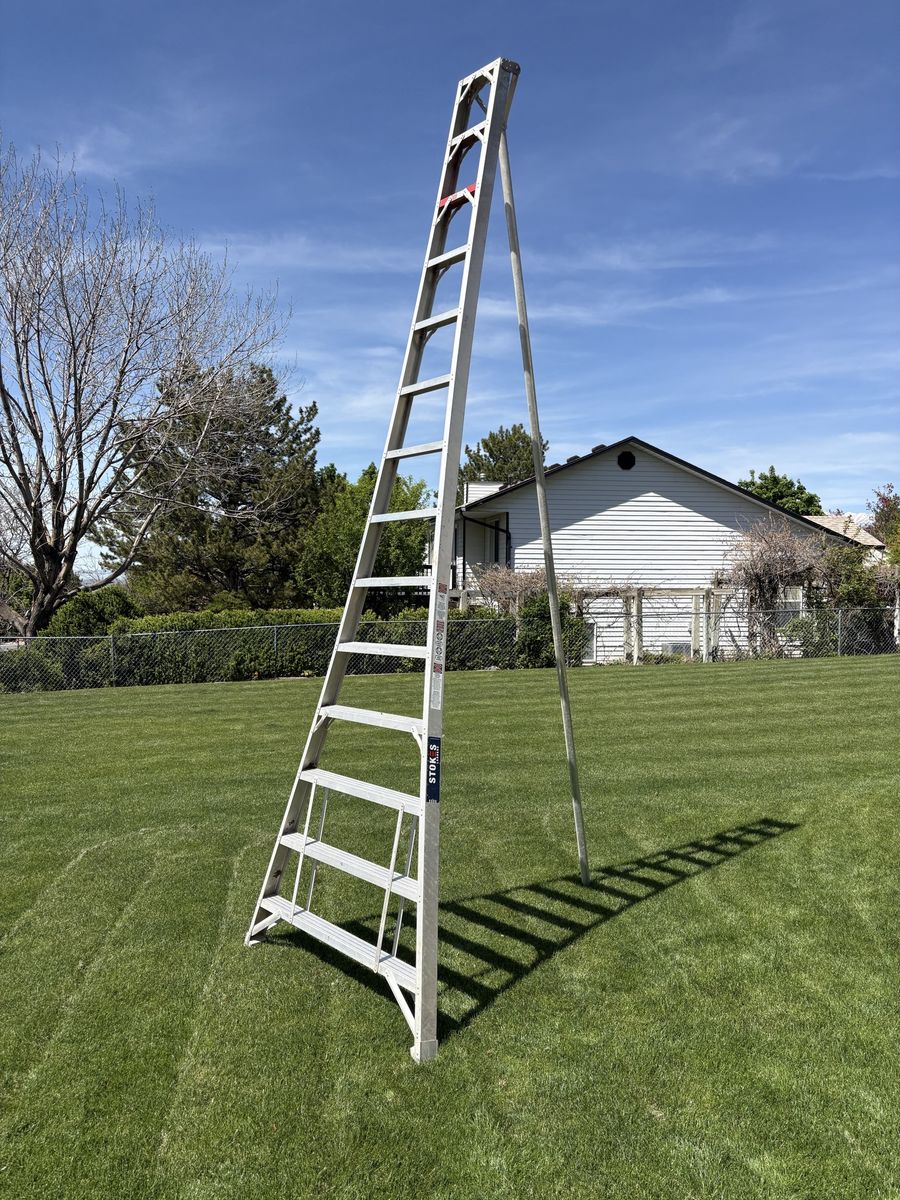 14’ aluminum orchard ladder