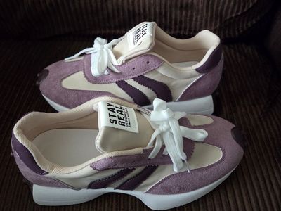 Brand new Stay Real purple shoes