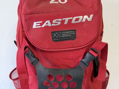 Easton Walk-Off NX Red Baseball or Softball Bat Pack Backpack Bag