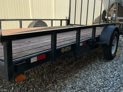2017 Big Bubba's 7x14 Utility Trailer - Single Axle with Spare