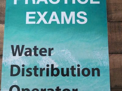 Water Distribution Operator Certification Practice Exams by Ken Tesh - Education/College