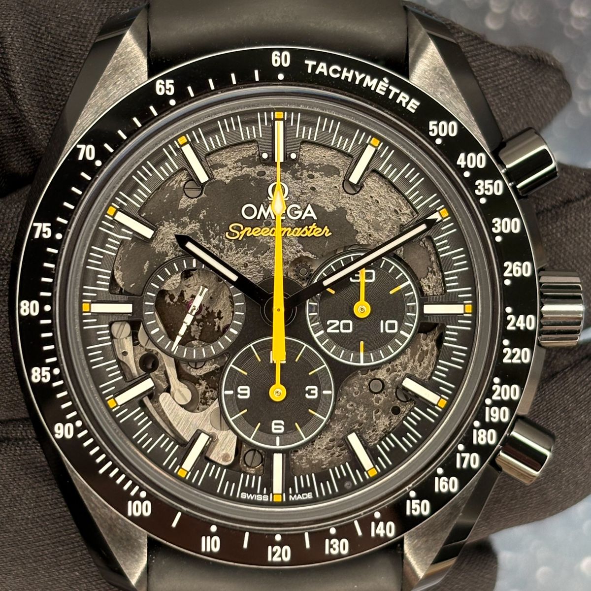 2026 Omega Dark Side of The Moon Apollo 8 Speedmaster w/ Rocketship
