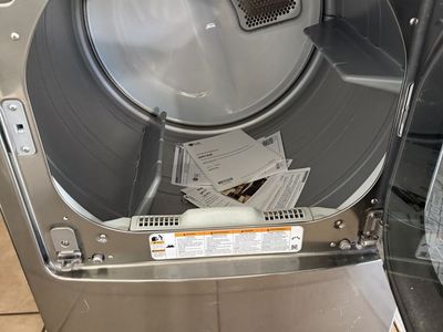 LG Sensor Dry Electric Dryer - Stainless Steel Finish