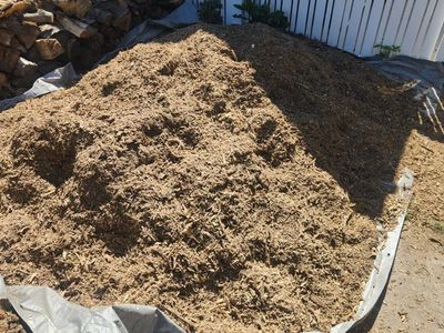 wood chip mulch FREE