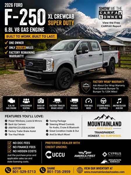 2026 Ford F-250 XL