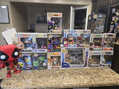 Funko POP! Lot: Chewbacca, Deadpool, Gambit, Timon, Beth Dutton, Smee & More - 15+ Figures w/ Boxes