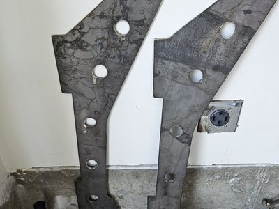 Jeep Cherokee front frame stiffeners