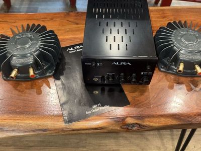 Aura Pro Bass Shakers & Aura Amp