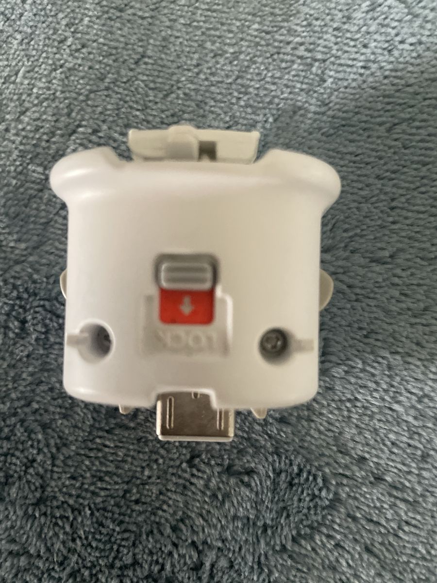 Nintendo Wii MotionPlus Adapter OEM Attachment - White RVL-026