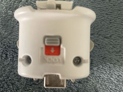 Nintendo Wii MotionPlus Adapter OEM Attachment - White RVL-026