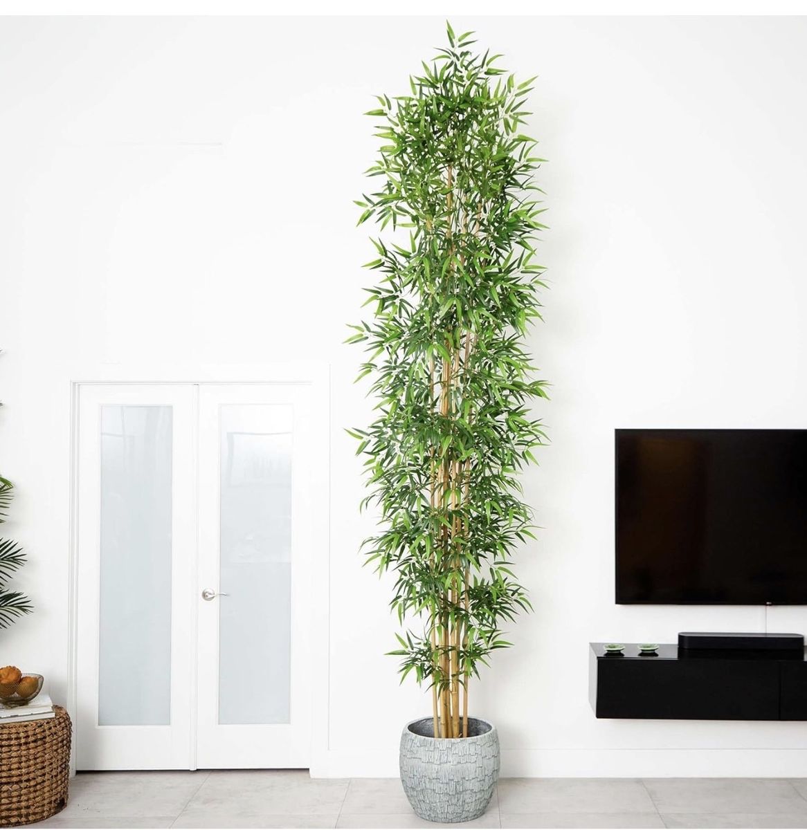 New. Nearly Natural 12 FOOT Bamboo Artificial Tree