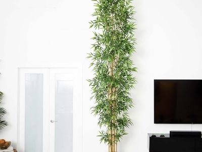 New. Nearly Natural 12 FOOT Bamboo Artificial Tree
