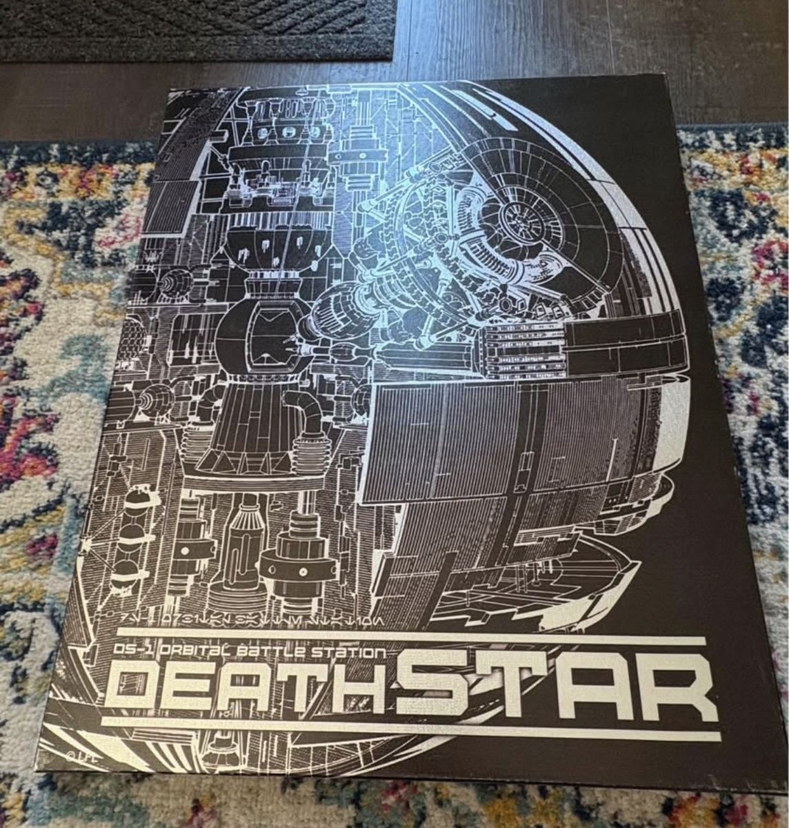 Star Wars Death Star Canvas Wall Art Print