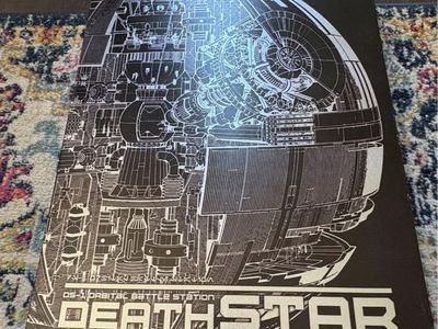 Star Wars Death Star Canvas Wall Art Print