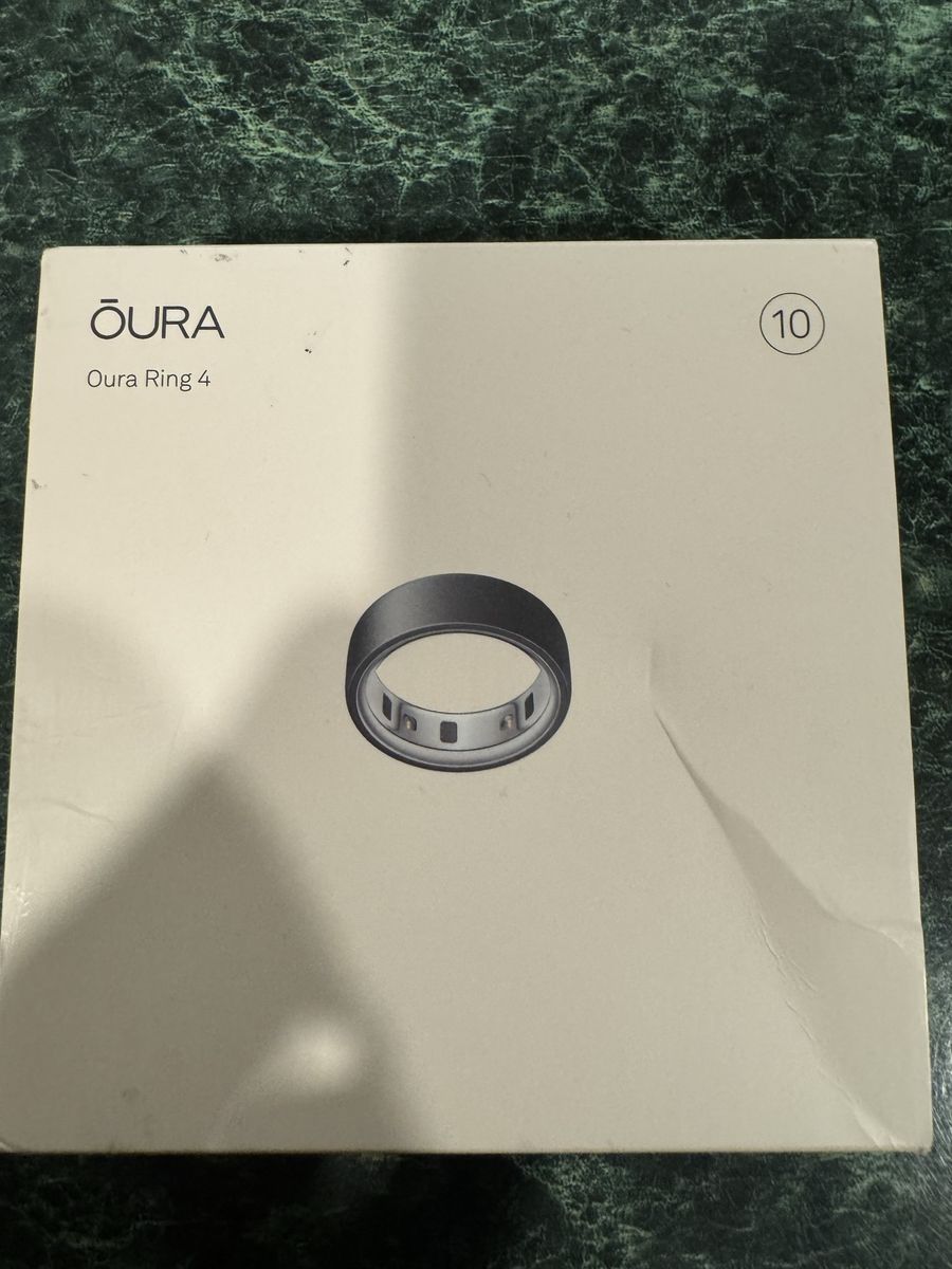 Oura 4 Ring (Size 10) Metallic Stealth