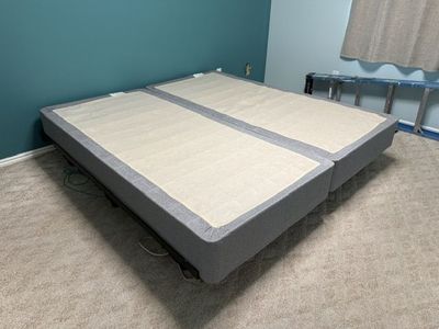King Size Bed Frame & Box Springs