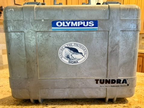 Heavy-duty waterproof equipment case made by Underwater Kinetics