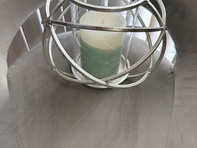 Candle, unused, electron basket