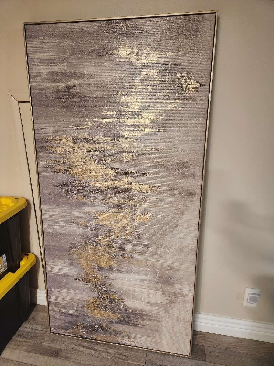 Wall Art - Silver and Gold
