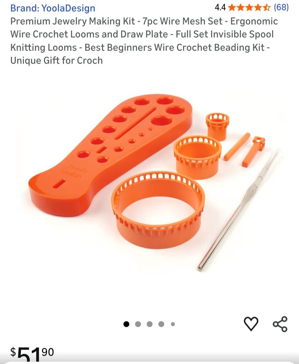 Wire Crochet Loom and Draw Plate