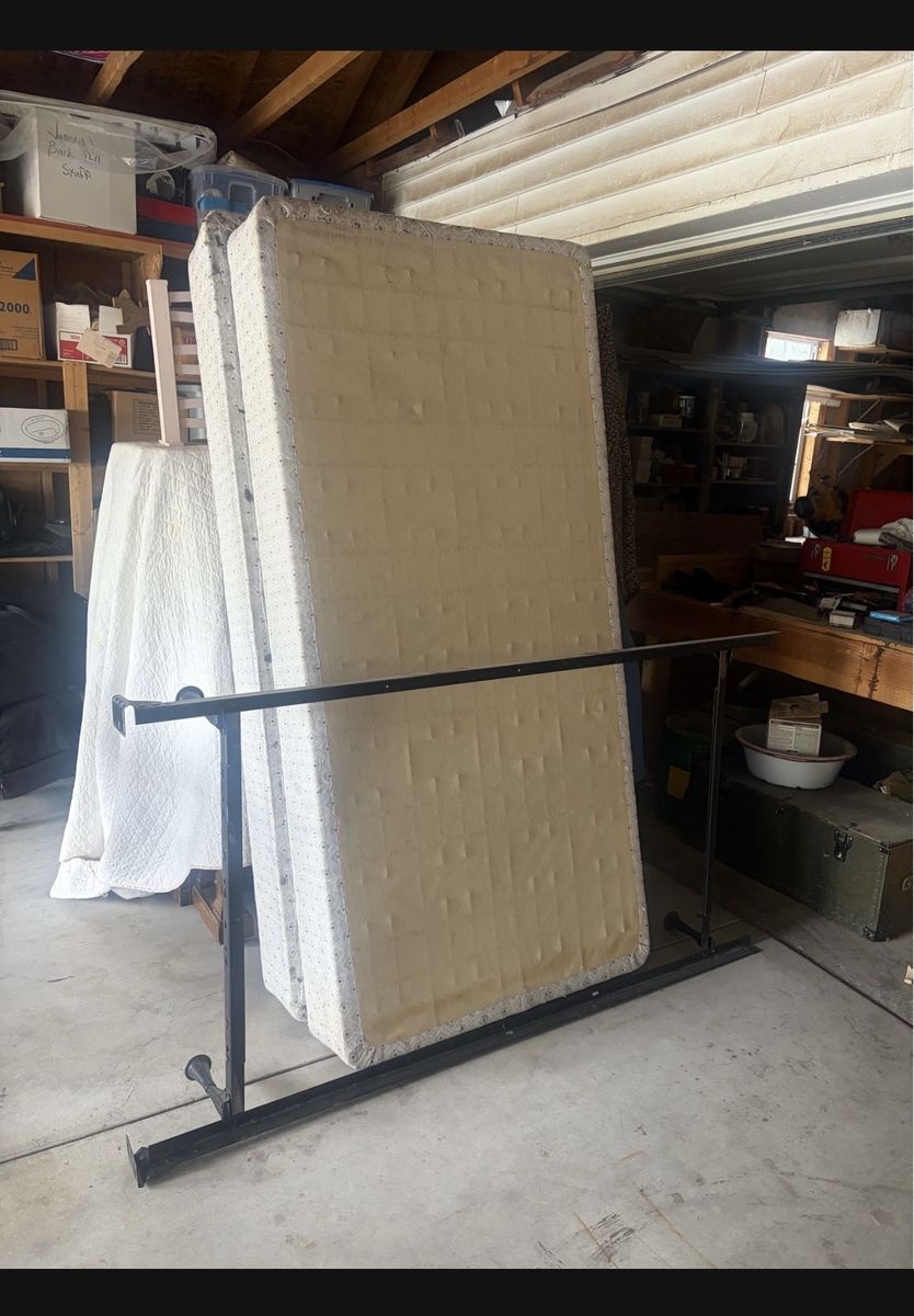 King or Twin (2) Box Spring / Frame