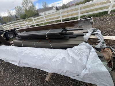 Cedar siding material