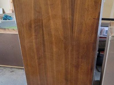 Solid wood desk