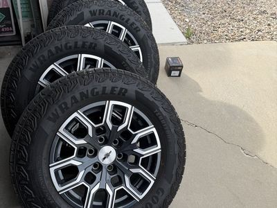 New tires from a 2025Chevy Colorado