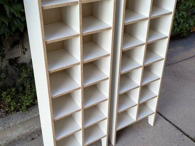 Compact Disc Storage Towers, Pair
