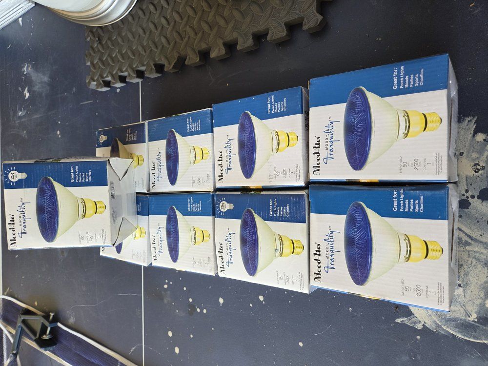 Blue lights lighting