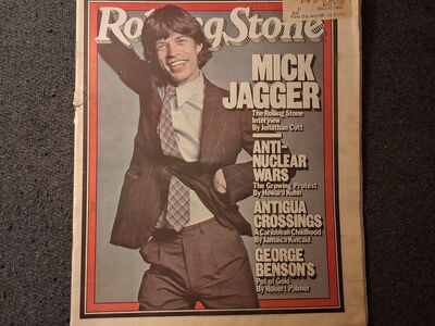 Vintage 1970s Issues of Rolling Stone Magazine